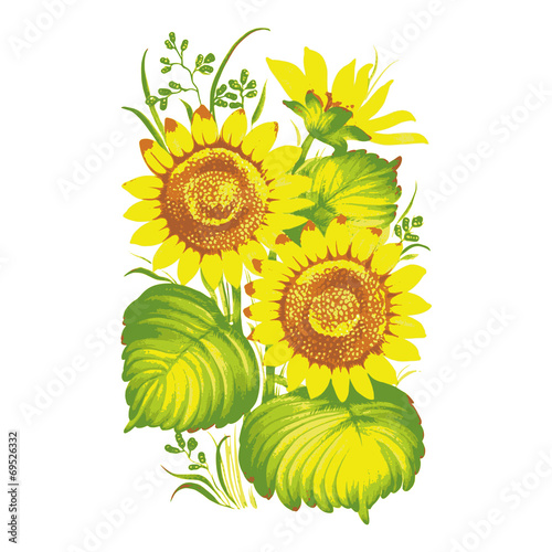 Fototapeta Naklejka Na Ścianę i Meble -  sunflowers