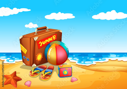 A summer get-away at the beach
