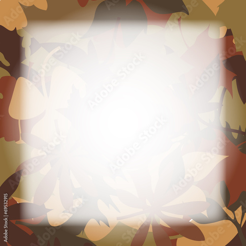 Herbst Blätter Hintergrund Vektor