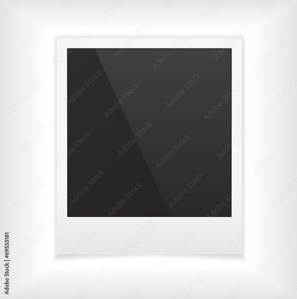polaroid photo frame background
