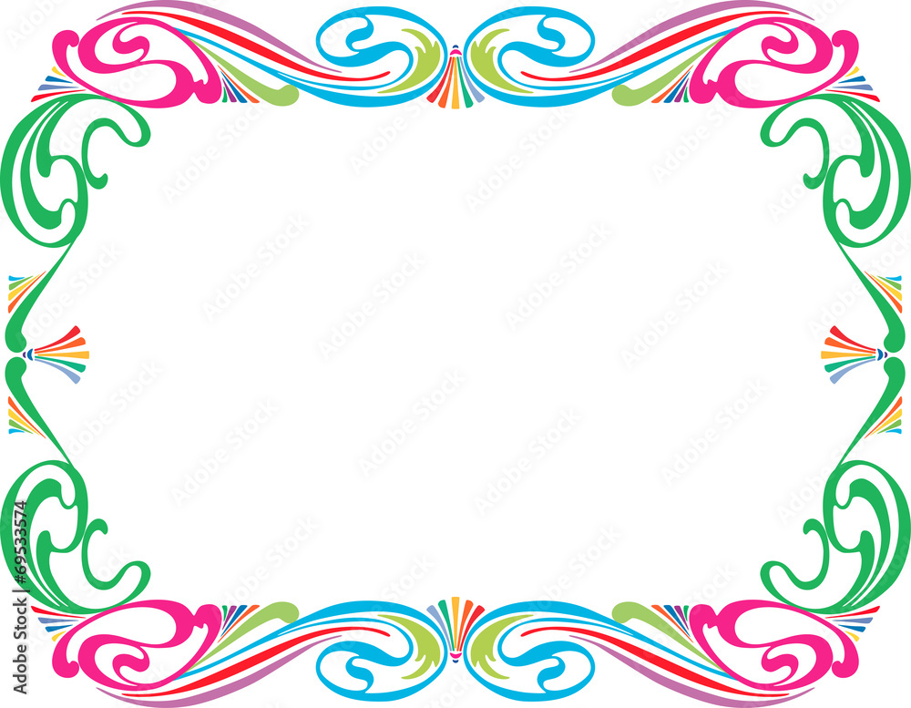 colorful frame