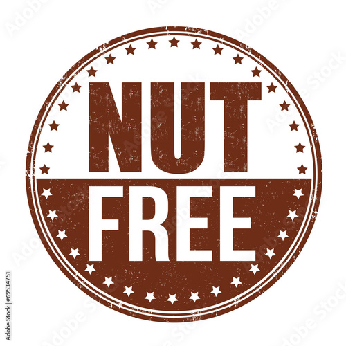 Nut free stamp