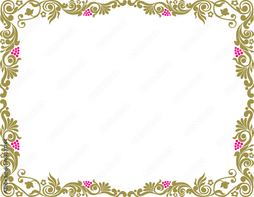 art nouveau frame art nouveau frame