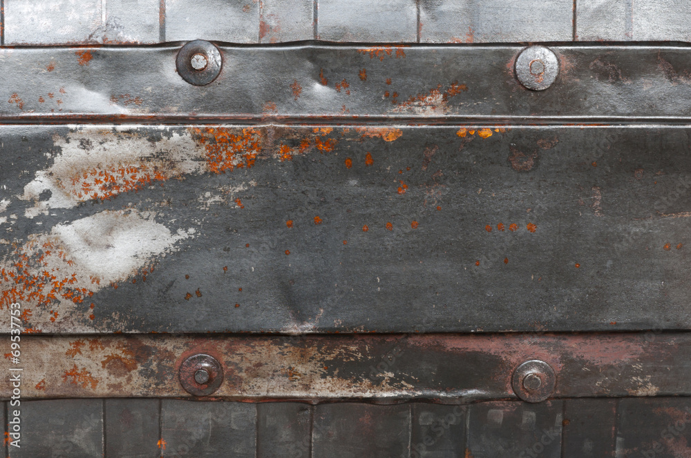 Hintergrund aus Metall Hintergrund aus Metall