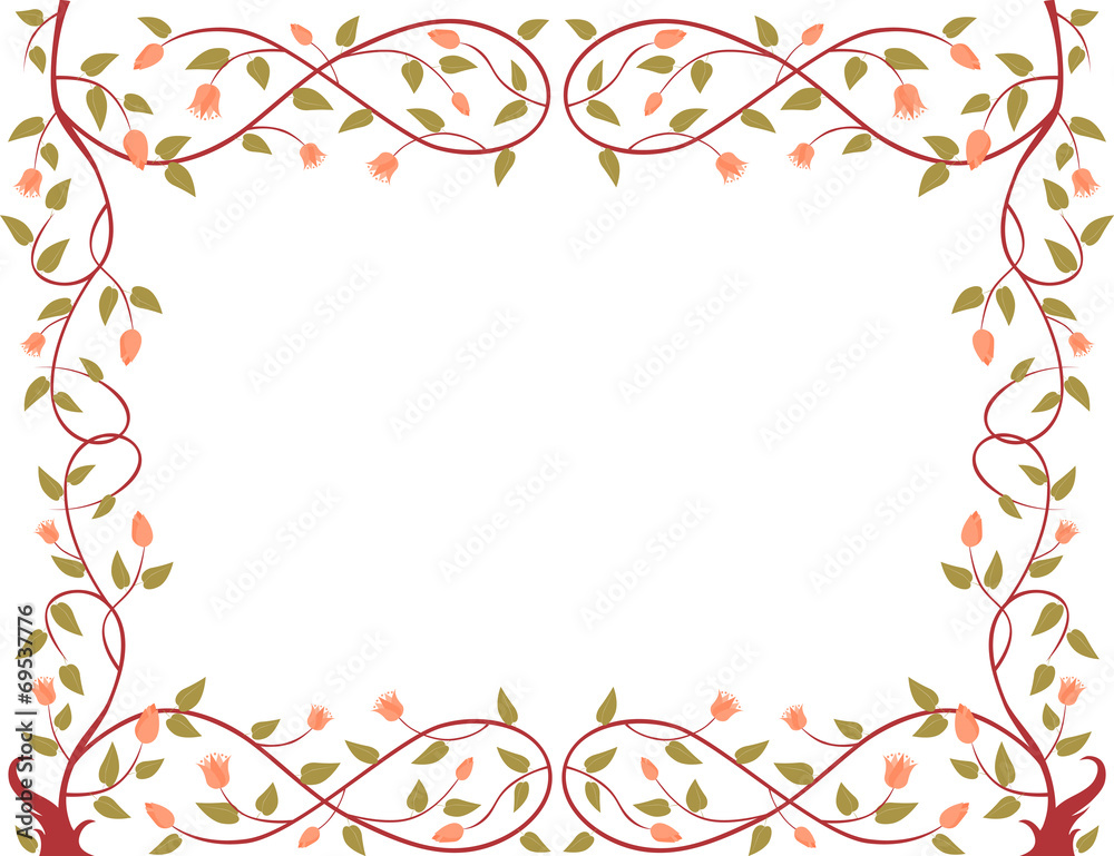 frame of the spring tree