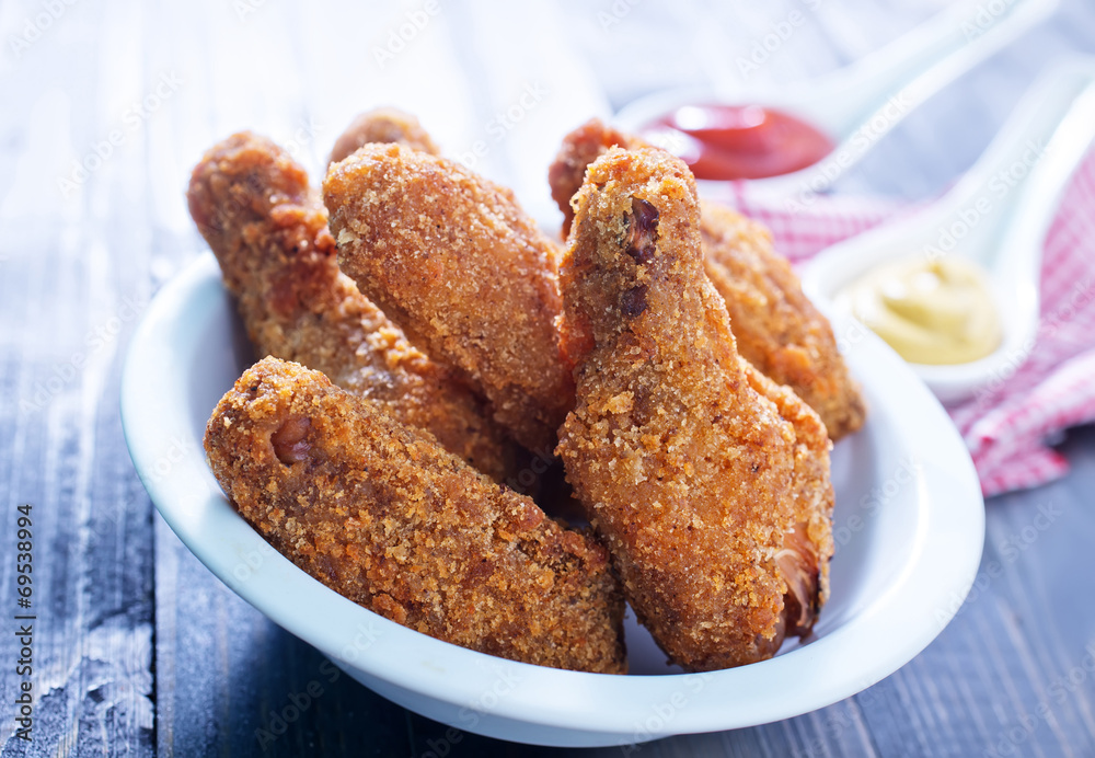 fried chicken wings with sauce fried chicken wings with sauce