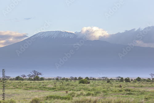 Kilimanjaro with snow cap