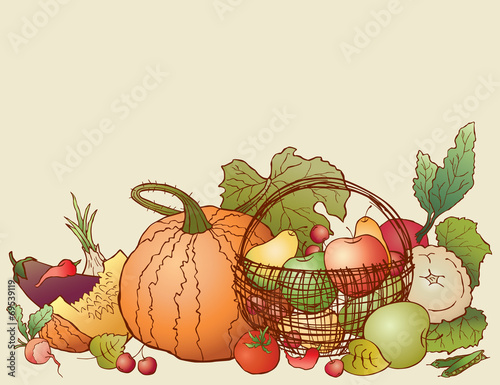 vegetables and fruits