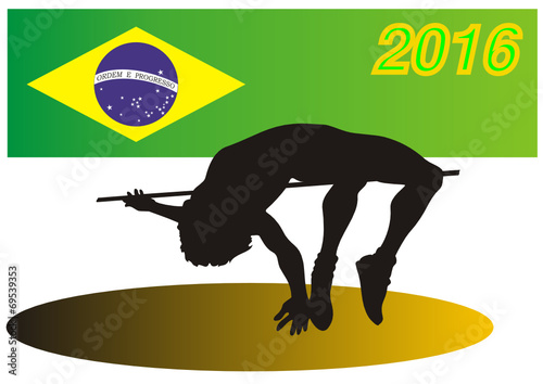 Sportfest 2016 in Rio de Janeiro - Brasilien - Hochsprung