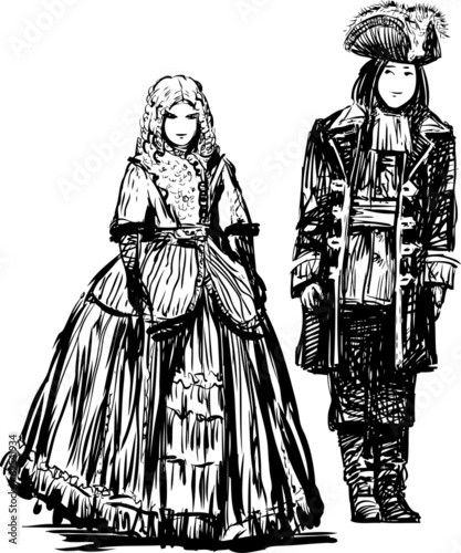 lady and gentleman