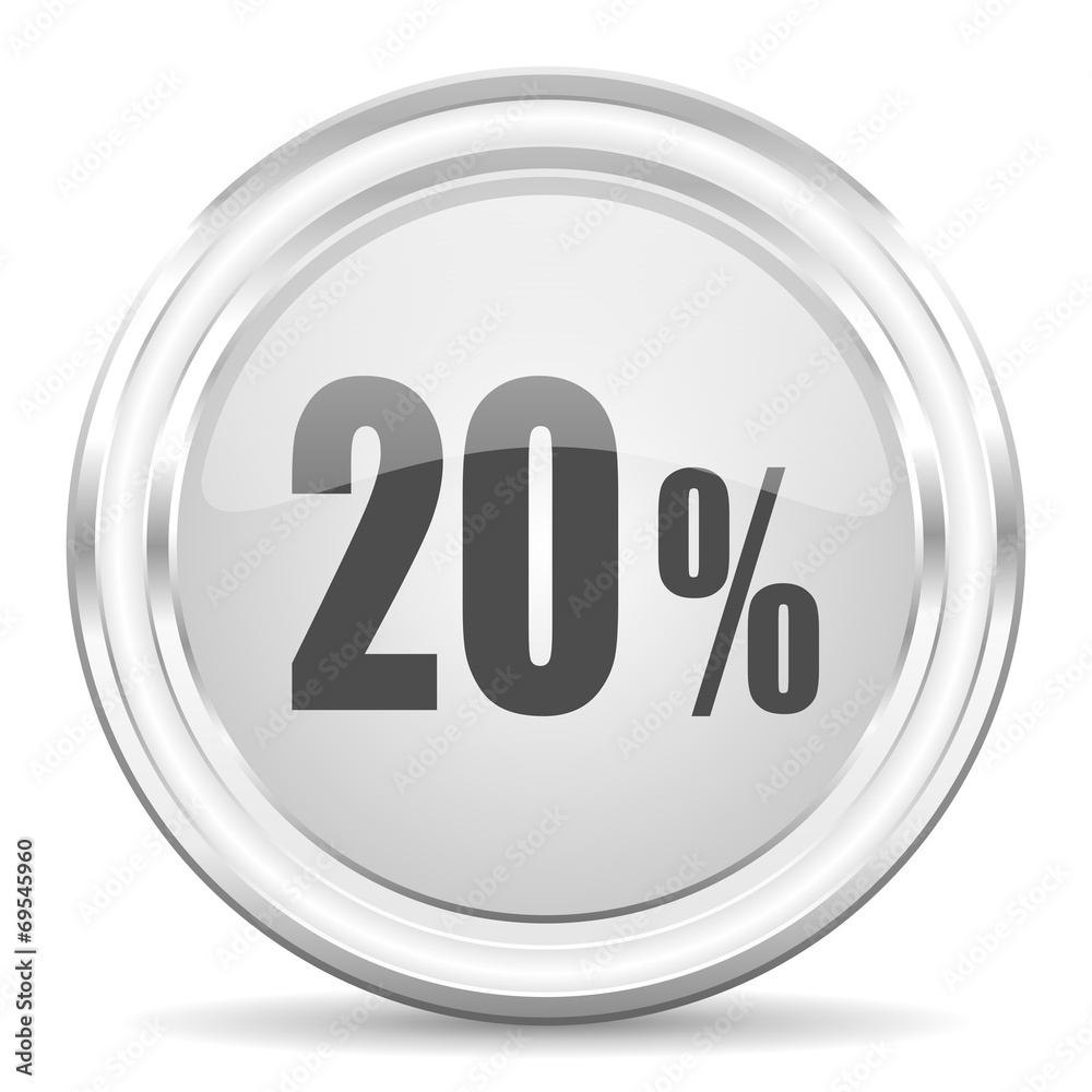 20 percent internet icon