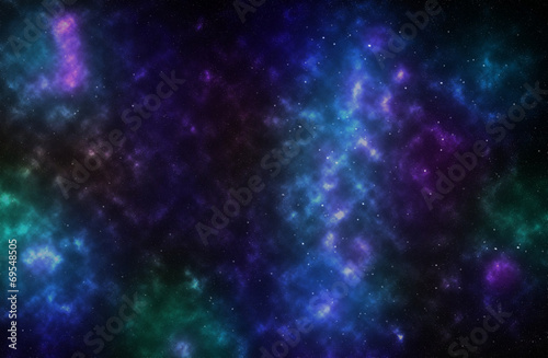 Colorful background od a deep space star field