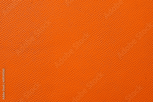 Closeup of seamless orange leather texture © dmitryabaza