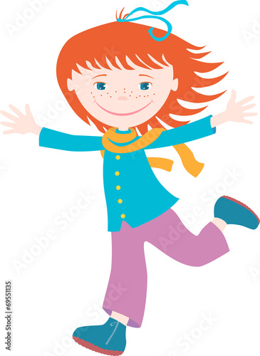 running girl