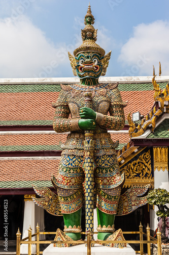 Guardian at Wat Phra Kaew photo
