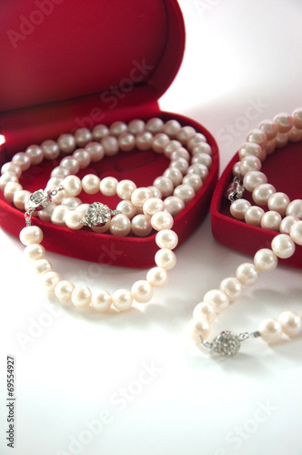 Romantic gift into jewelry box
