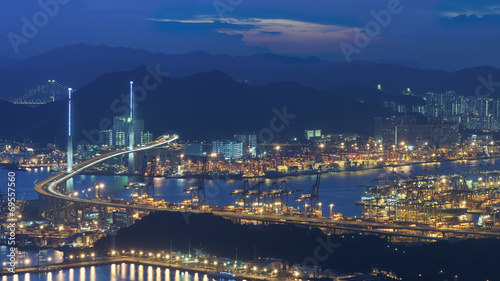 Photography Aerial view of Hong Kong City