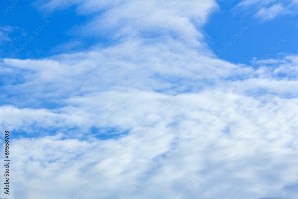 Naklejka premium Blue sky