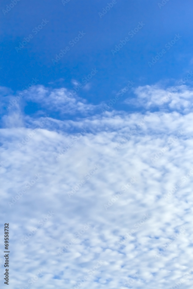 Naklejka premium Blue sky