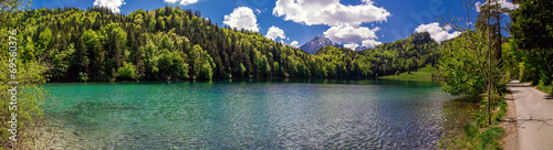 Panorama vom Alatsee bei Füssen