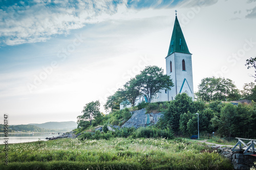Best of Sweden - church nearby the see