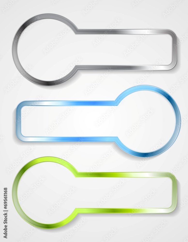 Abstract glass and metallic frame background Abstract glass and metallic frame background