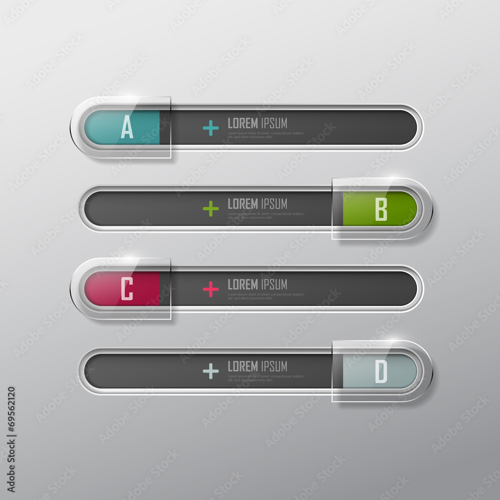 Vector template for web design or infographic Vector template for web design or infographic