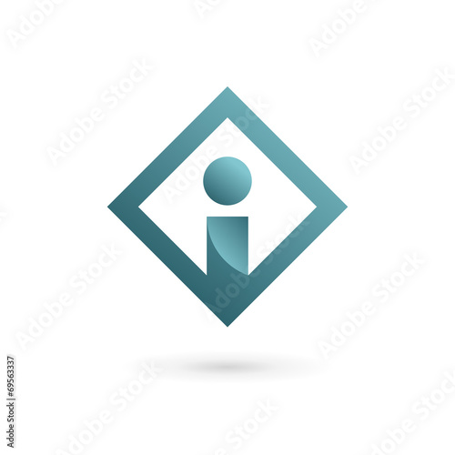 Free Download Letter I logo icon design template elements. - GFXLoad