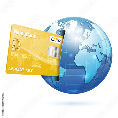 Internet Shopping and Electronic Payments Concept