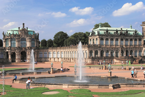 Springbrunnen im Zwinger