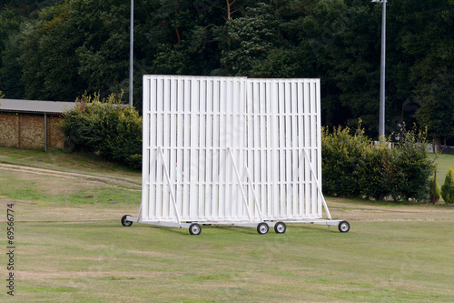 Cricket sight screen