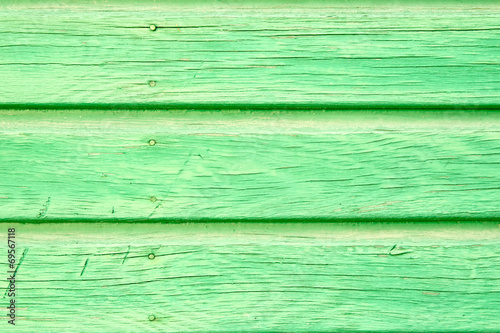 The old green paint wood texture with natural patterns
