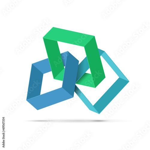 Vector square sign
