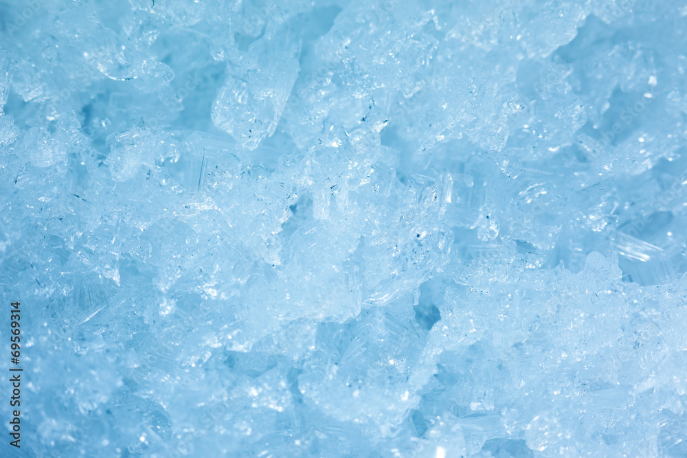 Icy Snowy crystals surface texture background Icy Snowy crystals surface texture background