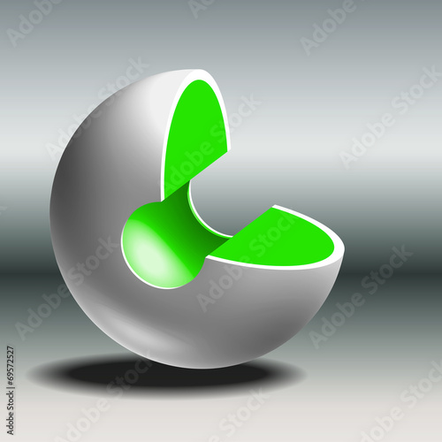 Ringsegment gruen