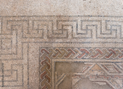 Roman mosaic photo