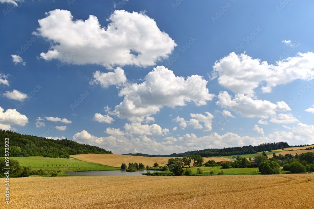 Beautiful landscape. Europe Czech Republic Beautiful landscape. Europe Czech Republic