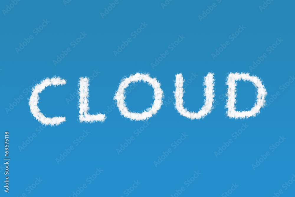 Fototapeta premium Cloud