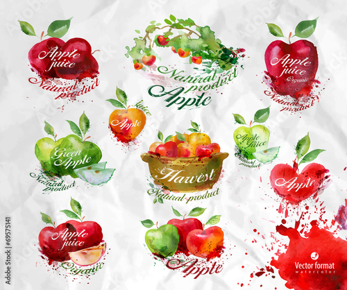 Apples.Vector format