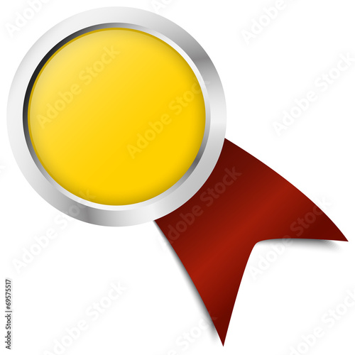 button with banner template