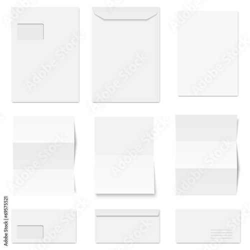 envelopes and writing paper