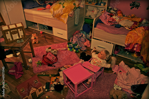 Chaos Kinderzimmer