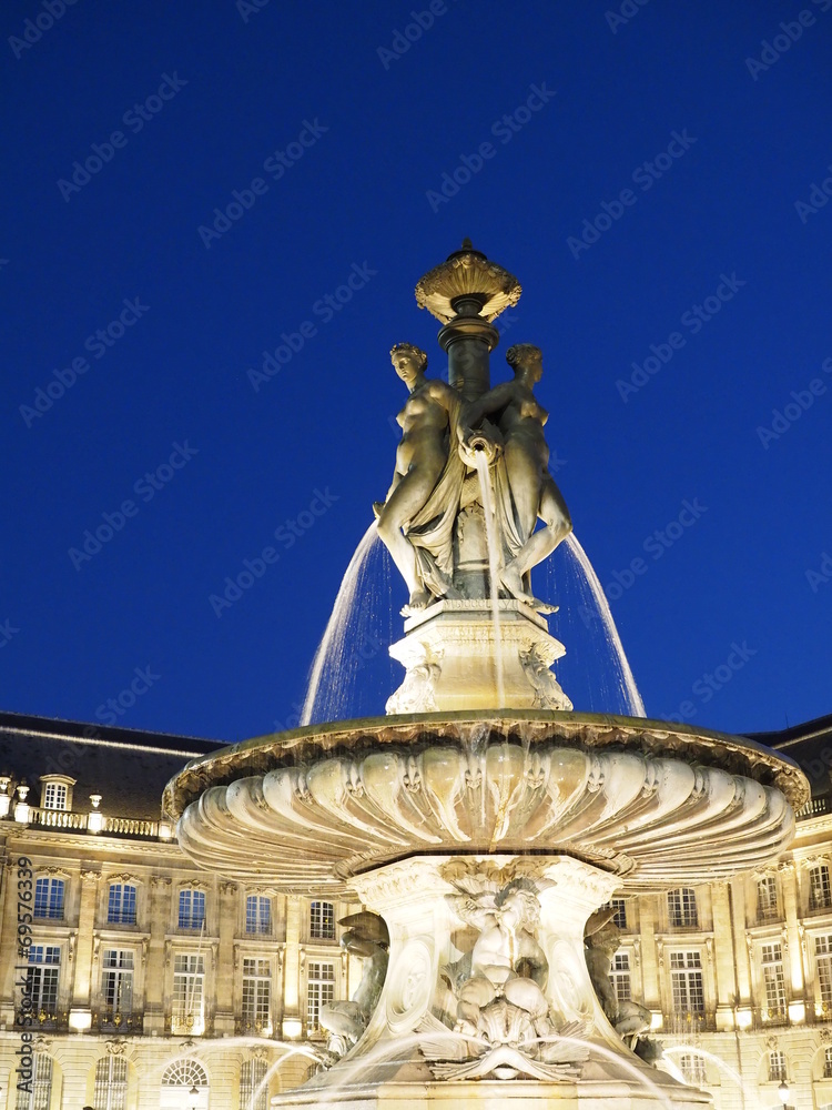 Fototapeta premium Plaza Real en Burdeos