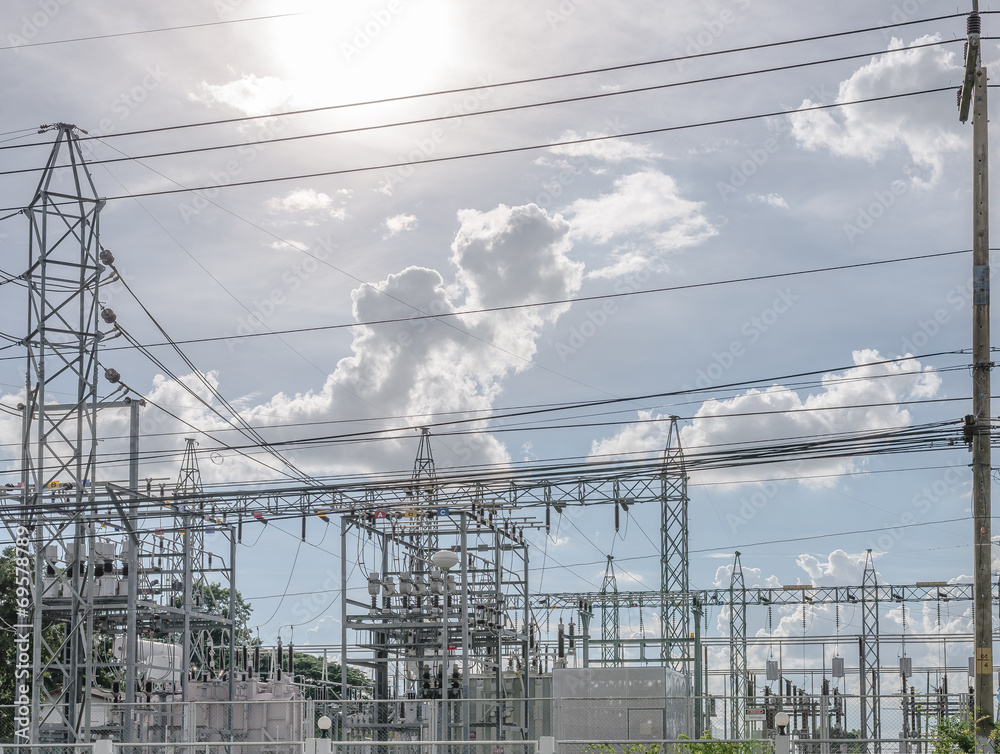 Electric power substation