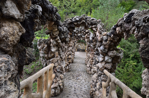 Arches of stone photo