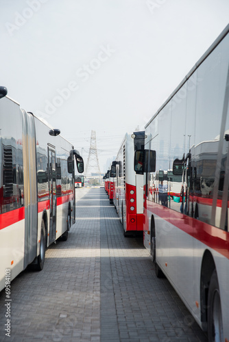 Photography urban bus
