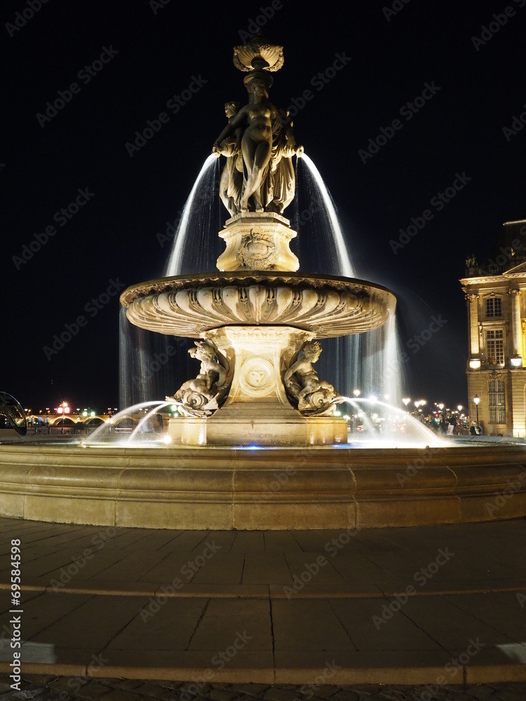 Fototapeta premium Place Royale en Bordeaux 