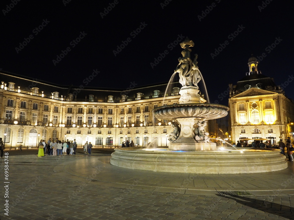 Place Royale en Bordeaux 