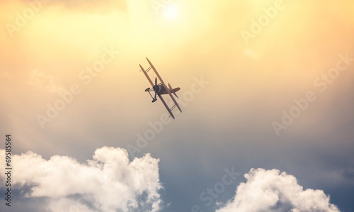 Tapety artystyczne War airplane