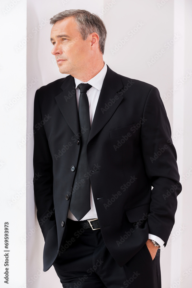 Lost in business thoughts. Lost in business thoughts.